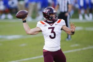 Virginia Tech quarterback Braxton Burmeister provides unique challenge for WVU defense